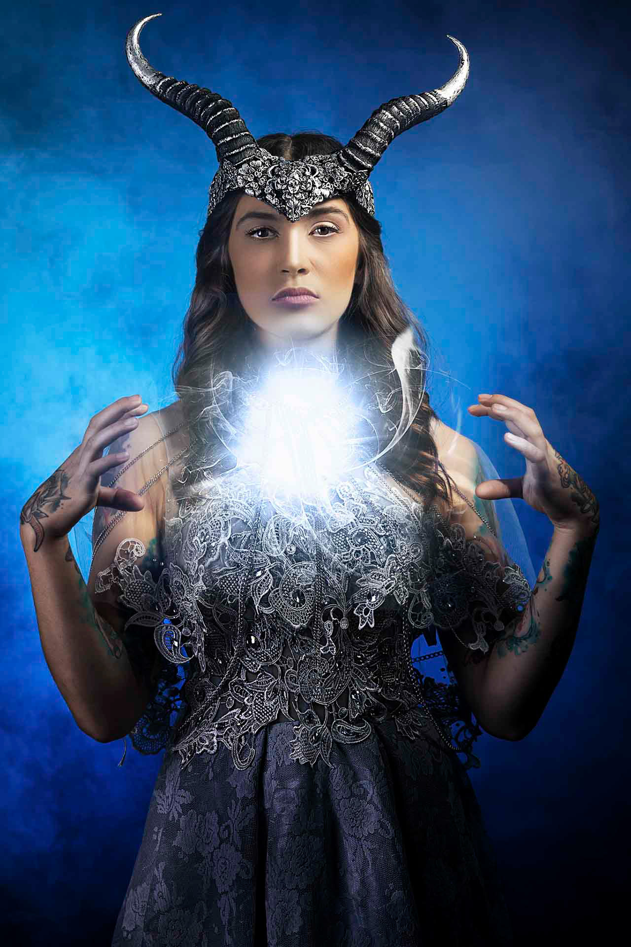 Fantasy focení – krásná čarodějka
