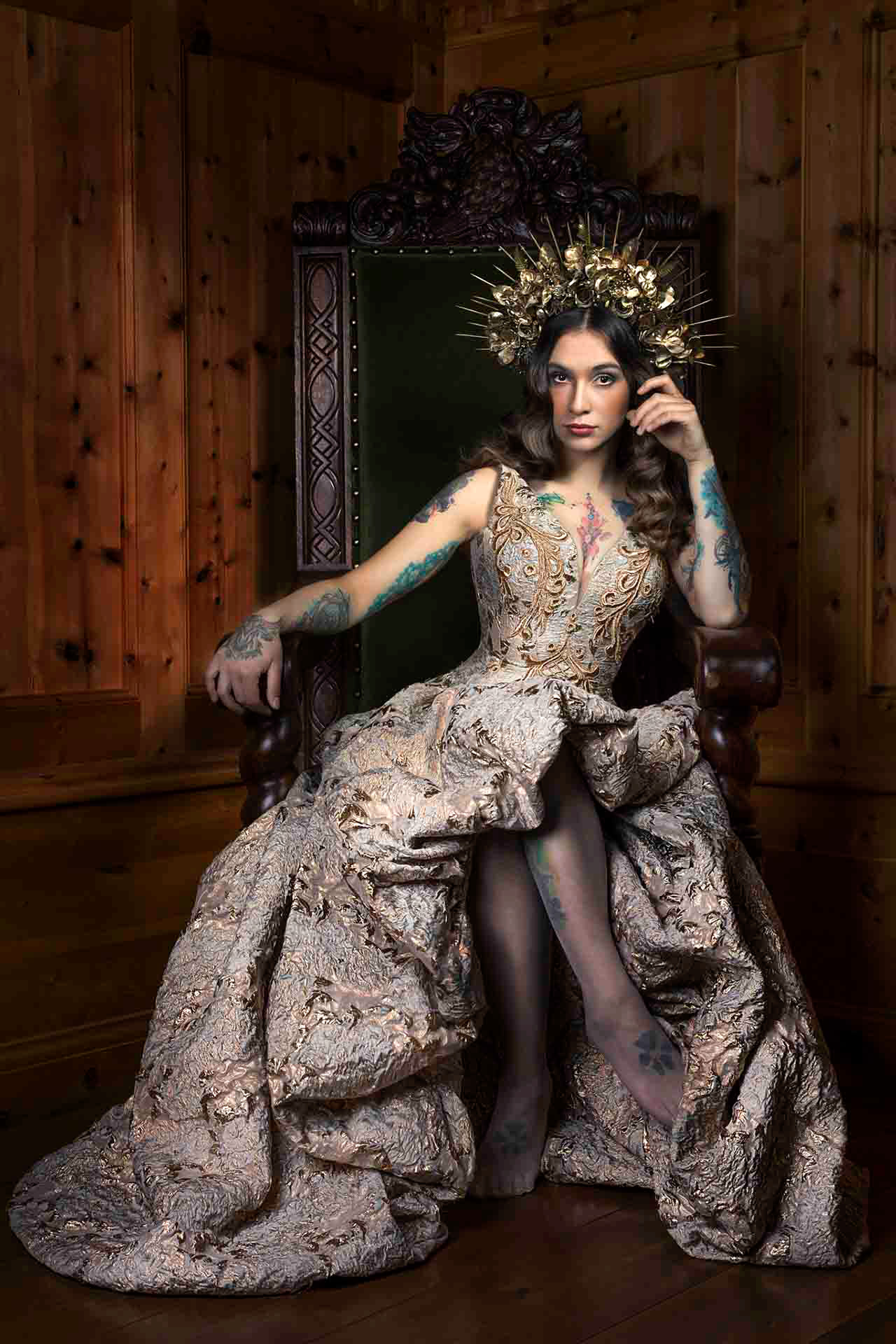 Fantasy focení – portrét princezna