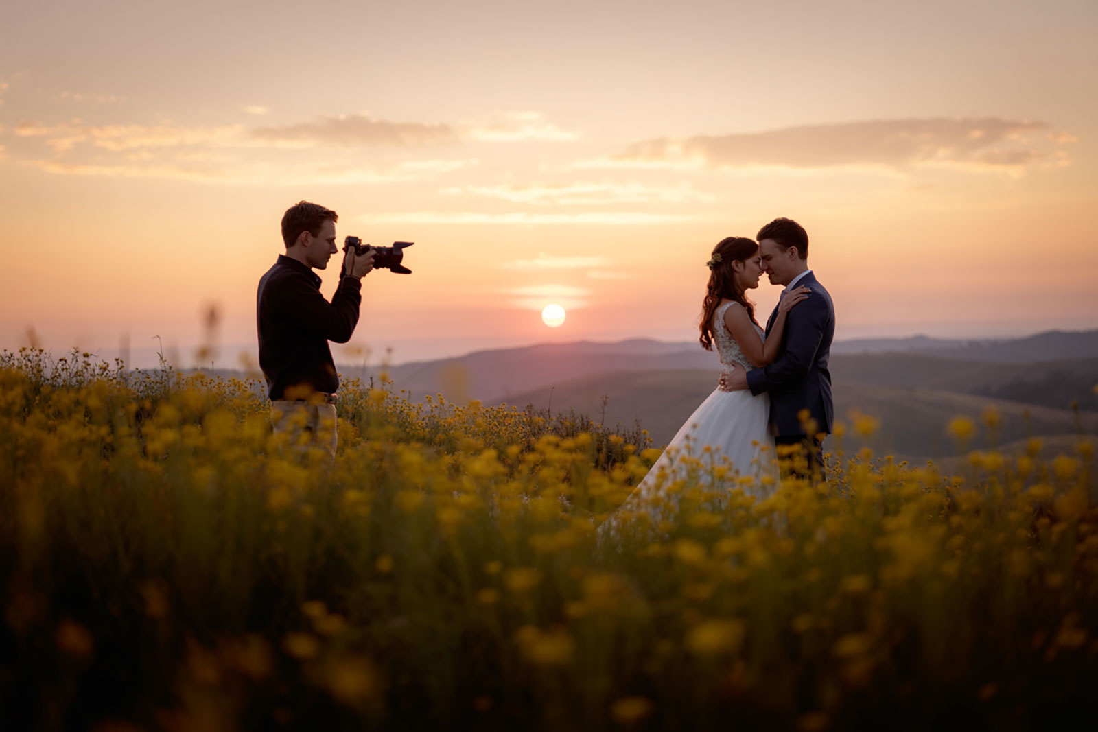 Zákulisí práce svatebního fotografa